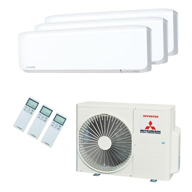 Mitsubishi Heavy triple 3x SRK25ZS-WF, SCM50ZS-W
